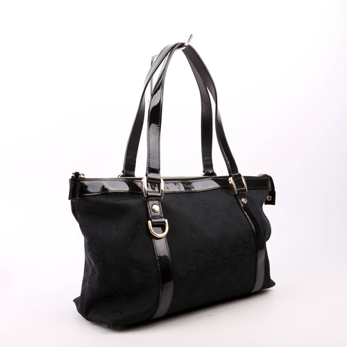 141470 GG Canvas Abbey Tote